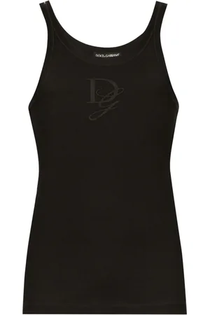Dolce & Gabbana Trägershirt mit rundem Ausschnitt