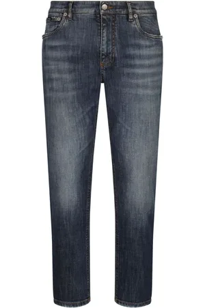 Dolce & Gabbana Ausgeblichene Tapered-Jeans