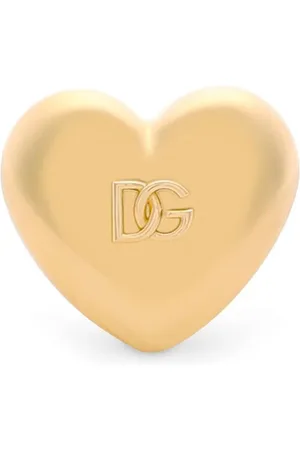 Dolce & Gabbana Herzring mit Logo-Prägung