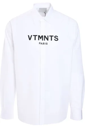 VTMNTS Hemd mit Logo-Print