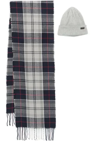 Barbour Galingale Set aus Schal und Beanie