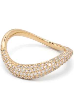 KIMAI 18kt Gelbgoldring mit Diamant