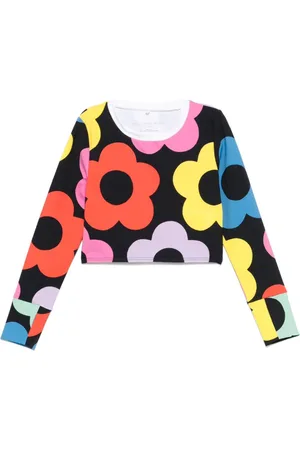 Stella McCartney T-Shirt mit Blumen-Print