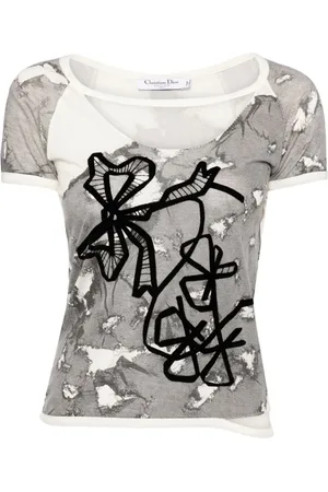 Dior 2006 T-Shirt mit Cut-Out