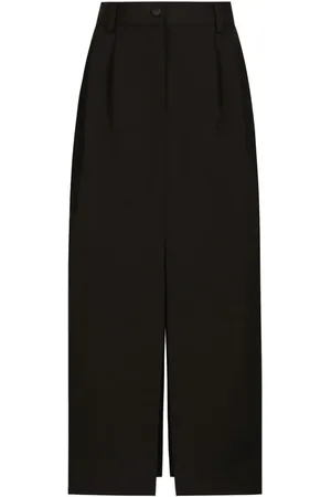Dolce & Gabbana Gerader Rock mit hohem Bund