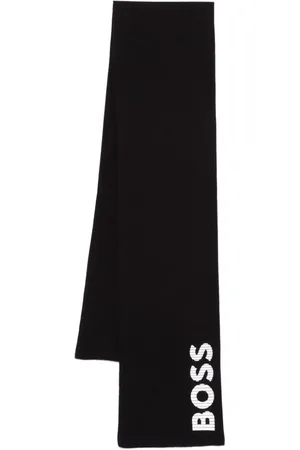 HUGO BOSS Schal mit vorstehendem Logo