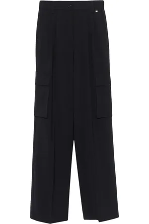 HERNO Hose mit Bundfalten