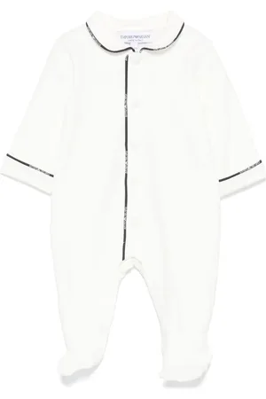 Emporio Armani Pyjama mit Paspeln