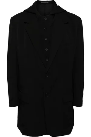 YOHJI YAMAMOTO Sakko mit Kontrasteinsätzen