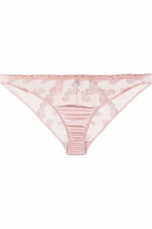Fleur of England Valentina Slip mit Lippenmotiv