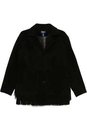 Ralph Lauren Wildlederjacke mit Fransen