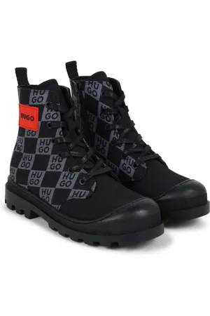 HUGO BOSS Schnürstiefel mit Logo