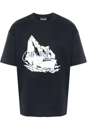 Emporio Armani T-Shirt mit grafischem Print