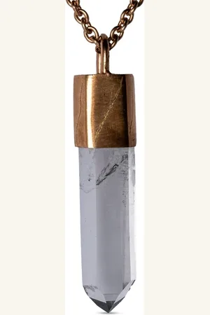 PARTS OF FOUR 18kt Talisman Rotgoldhalskette