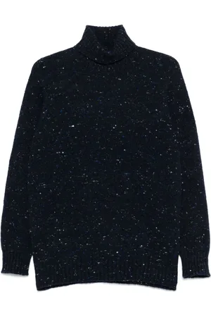 DRUMOHR Melierter Strickpullover