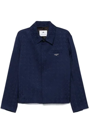 Marine Serre Moon Diamond Jacquard-Jacke