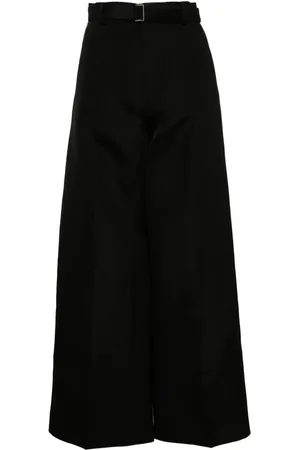 SACAI Gestreifte Hose mit geradem Bein