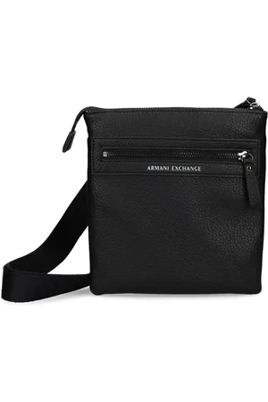Armani Exchange Kuriertasche aus Faux-Leder