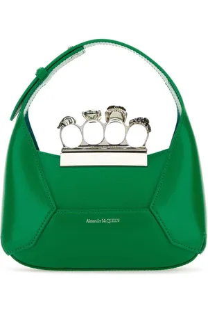 Alexander McQueen Mini Jewelled Hobo Handtasche
