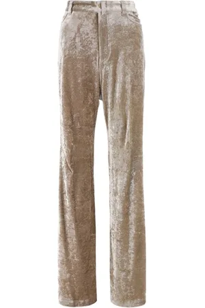 Balenciaga Samthose mit weitem Bein