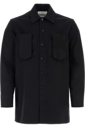 Jil Sander Hemd mit Perlenverzierung