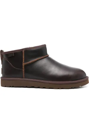 UGG Classic Ultra Mini LTHR Regen Stiefel