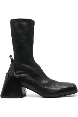 Jil Sander Stiefeletten aus Leder