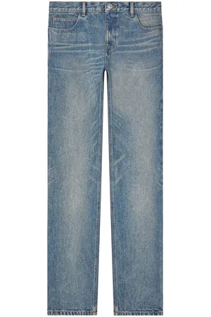 Courrèges Tief sitzende Straight-Leg-Jeans