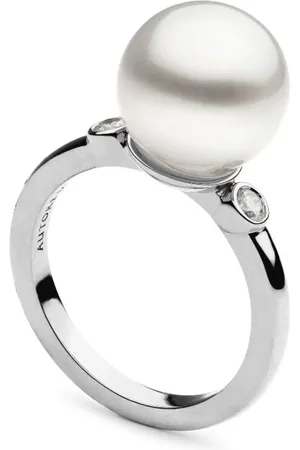 Autore 9kt Allegra South Sea Pearl Weißgoldring
