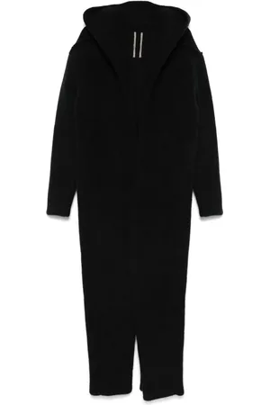 Rick Owens Robe Strickmantel mit Kapuze