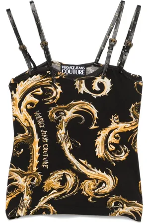VERSACE Oberteil mit Chromo Couture-Print