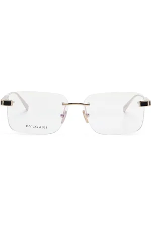 Bvlgari Brille mit eckigem Gestell