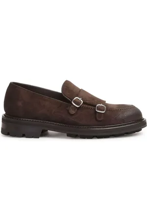 CENERE GB Klassische Monk-Schuhe