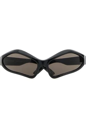 Balenciaga Fennec Sonnenbrille mit ovalem Gestell