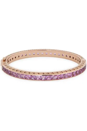 Dolce & Gabbana 18kt Anna Rotgoldarmband mit pinkem Saphir