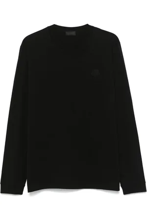 Moncler T-Shirt mit gummiertem Logo
