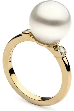 Autore 9kt Allegra South Sea Pearl Gelbgoldring