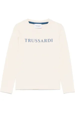 Trussardi T-Shirt mit Logo-Print