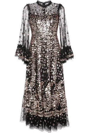 Needle & Thread Fern Abendkleid