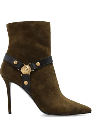 Balmain Stiefeletten mit spitzer Kappe 105mm