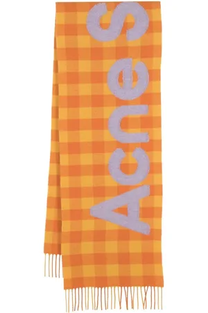 Acne Studios Schal mit Karomuster