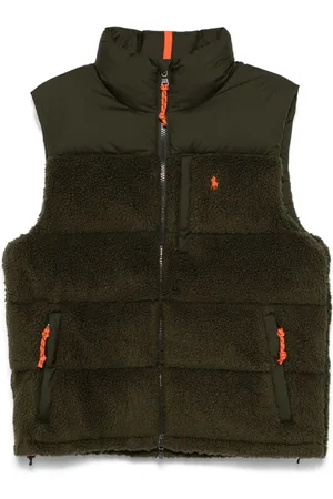Ralph Lauren Weste aus Faux Shearling