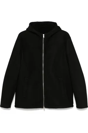 LARDINI Kapuzenjacke aus Wildleder
