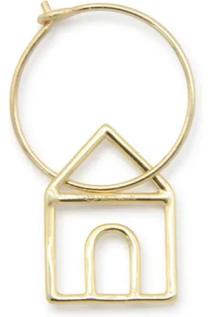 Aliita 18kt Casita Gelbgoldohrring