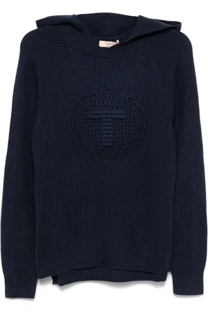 Twin-Set Gestrickter Hoodie
