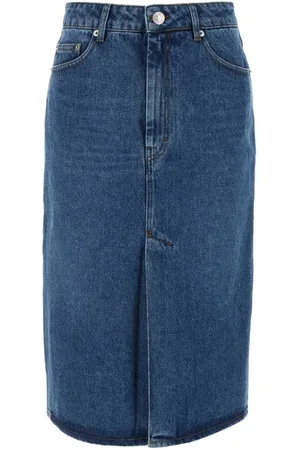 Ami Bleistiftrock aus Denim