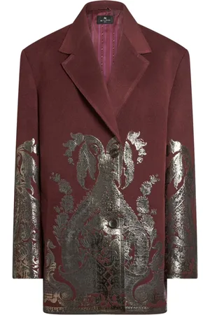Etro Jacke mit Metallic-Paisley