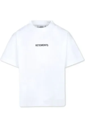 Vetements T-Shirt mit Logo-Print