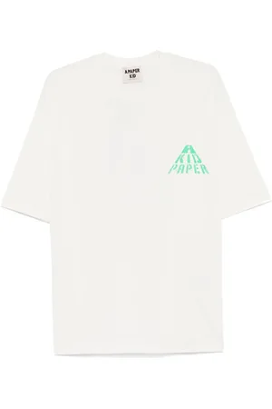 A PAPER KID T-Shirt mit Logo-Print