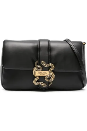 Roberto Cavalli Tote Bag mit Iconic Snakes-Schild